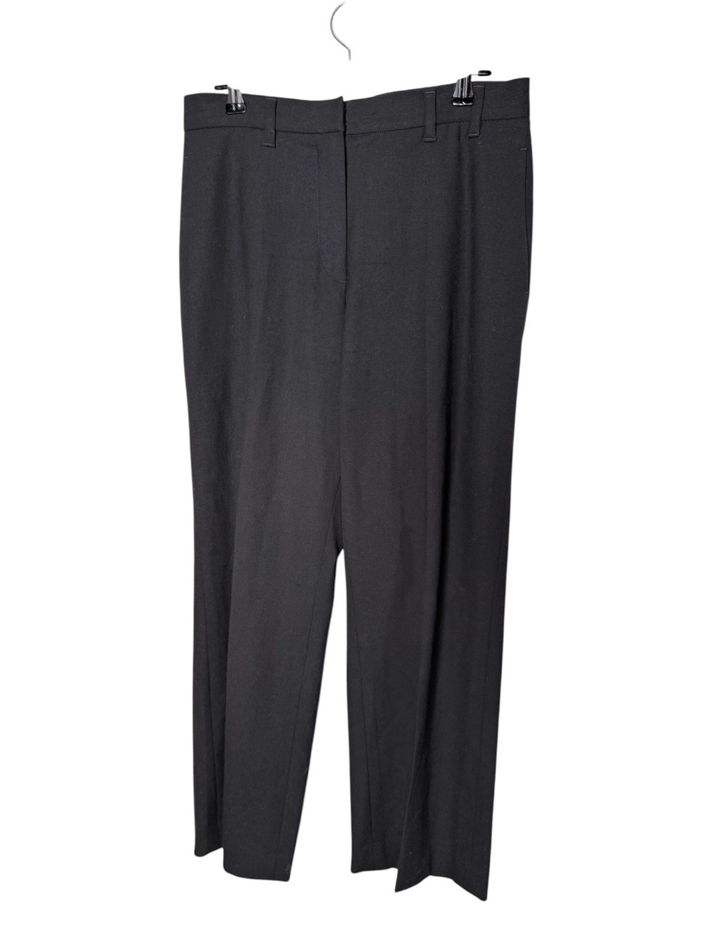 Jil Sander Grey Virgin Wool Straight Leg Tailored Trousers Pants 36 Fits like 4